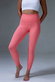 MFD Pull On High Waisted Solid Yoga 7/8 Leggings