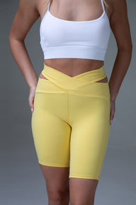 MFD High Waisted Pocket Yoga Biker Shorts