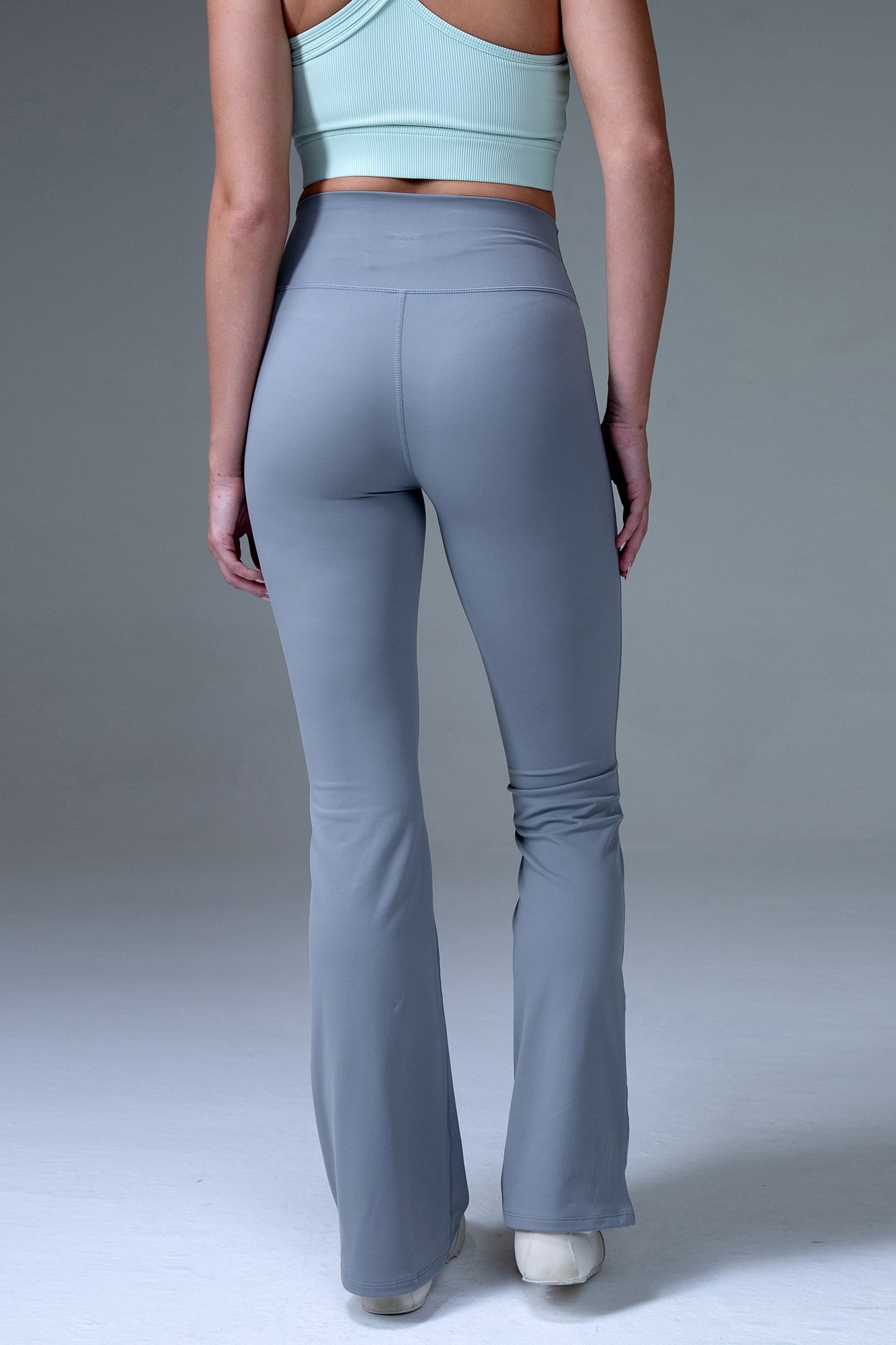 MFD High Waisted Back Pocket Flare Yoga Leggings